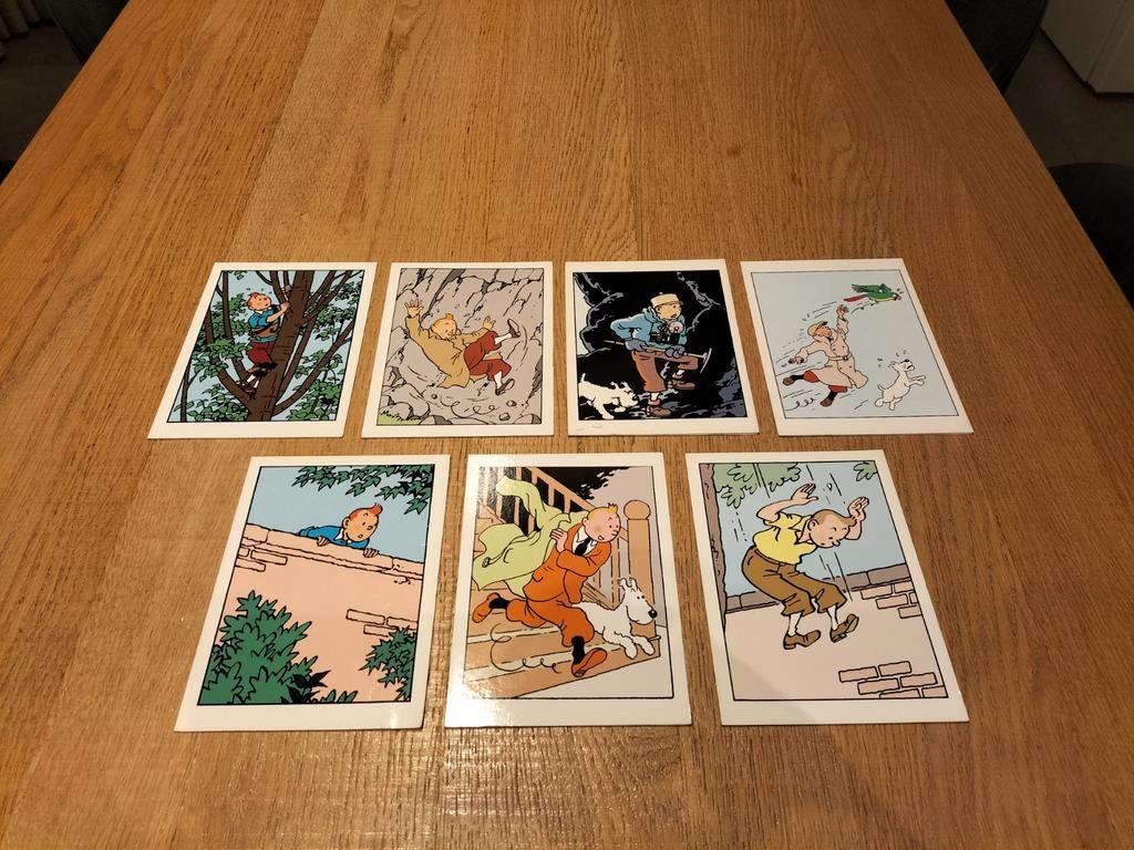 Kuifje oude kaarten 5€ per stuk, Verzamelen, Ophalen of Verzenden, Kuifje