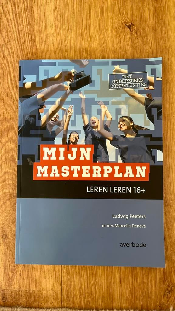 Ludwig Peeters - Mijn masterplan: Leren leren 3e graad SO, Enlèvement, Neuf, Néerlandais, Ludwig Peeters