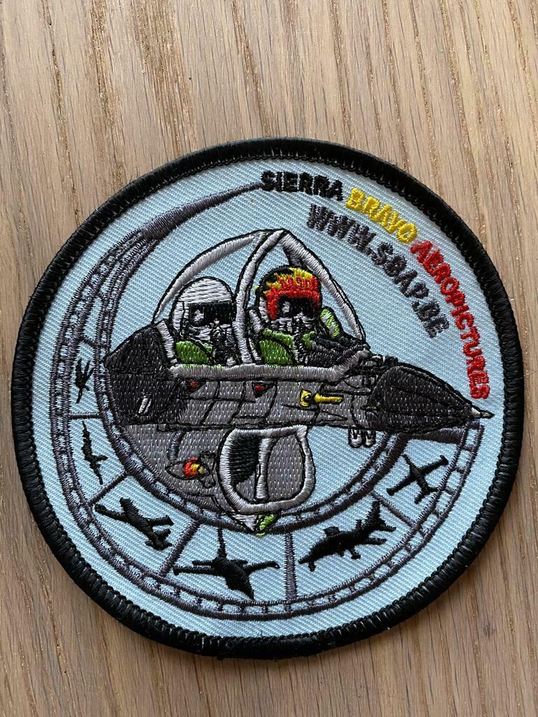 Belgian Air Force - Sierra Bravo Aeropictures, Ophalen of Verzenden, Nieuw, Patch, Badge of Embleem