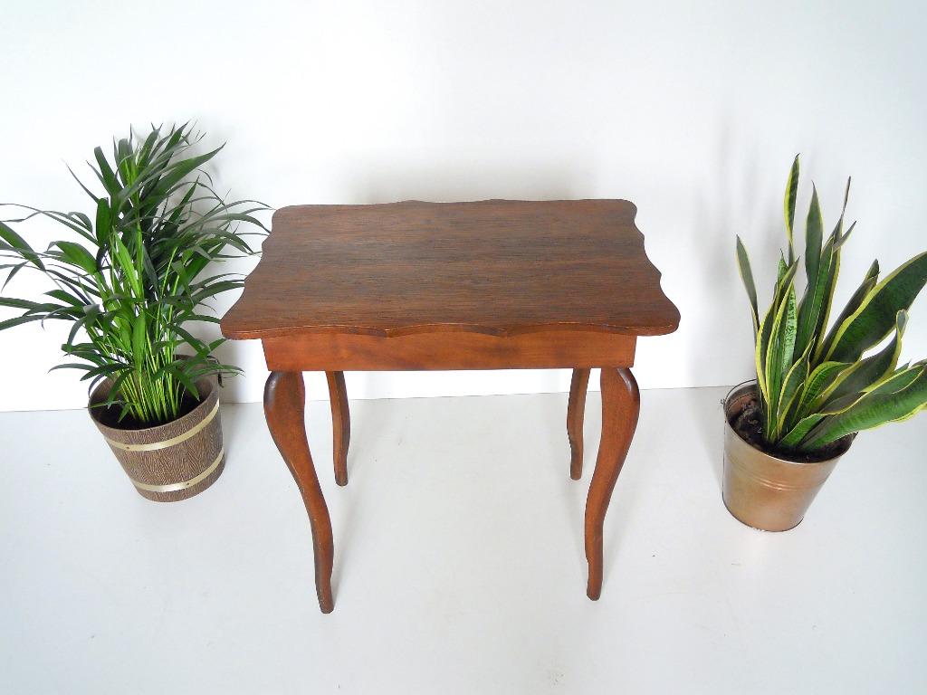 Table d'appoint ancienne en chêne, Antiquités & Art, Antiquités | Meubles | Tables, Enlèvement