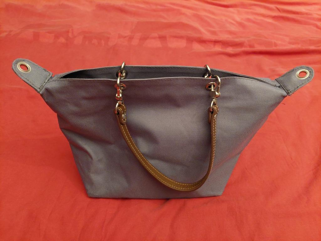 Sac à main toile gris BUISSONNIERE, Enlèvement, Neuf, Gris, Sac à main