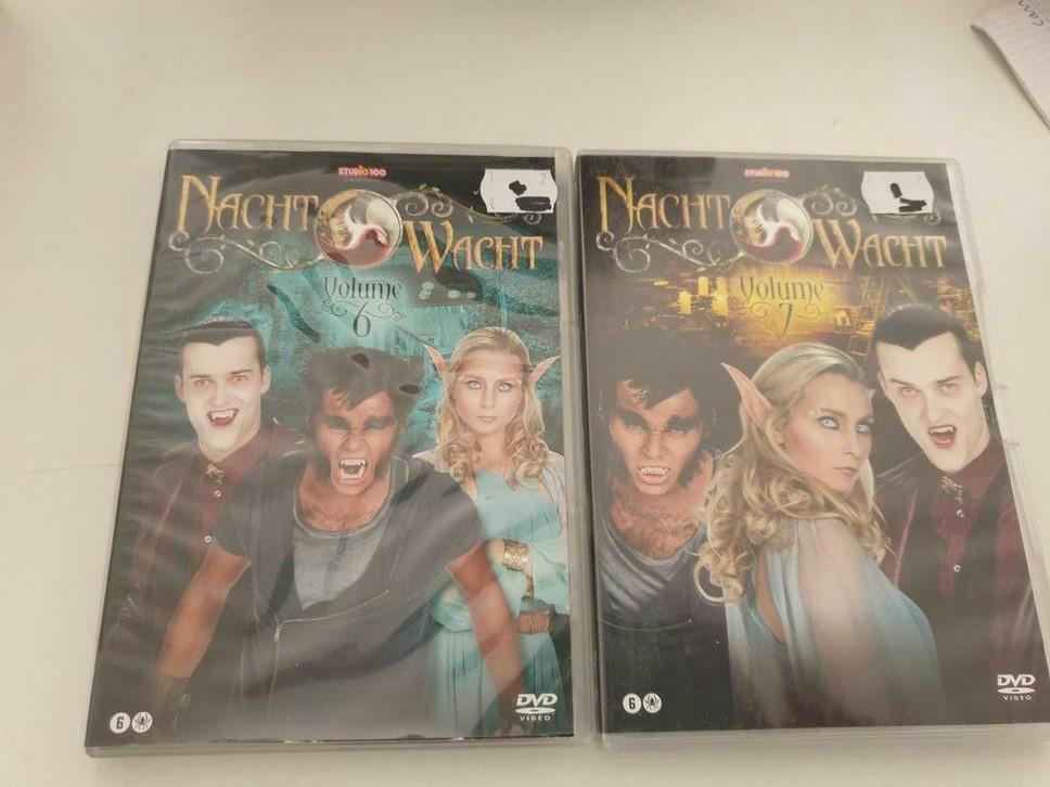 2 x DVD NACHTWACHT studio 100 VOLUME 6 & 7, Cd's en Dvd's, Ophalen of Verzenden, Gebruikt