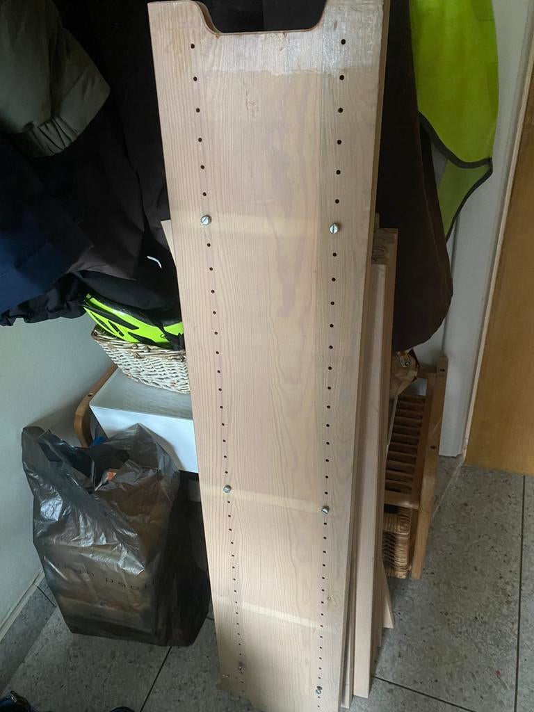 Etagere en bois de pin clair, Ophalen, Zo goed als nieuw, Hout