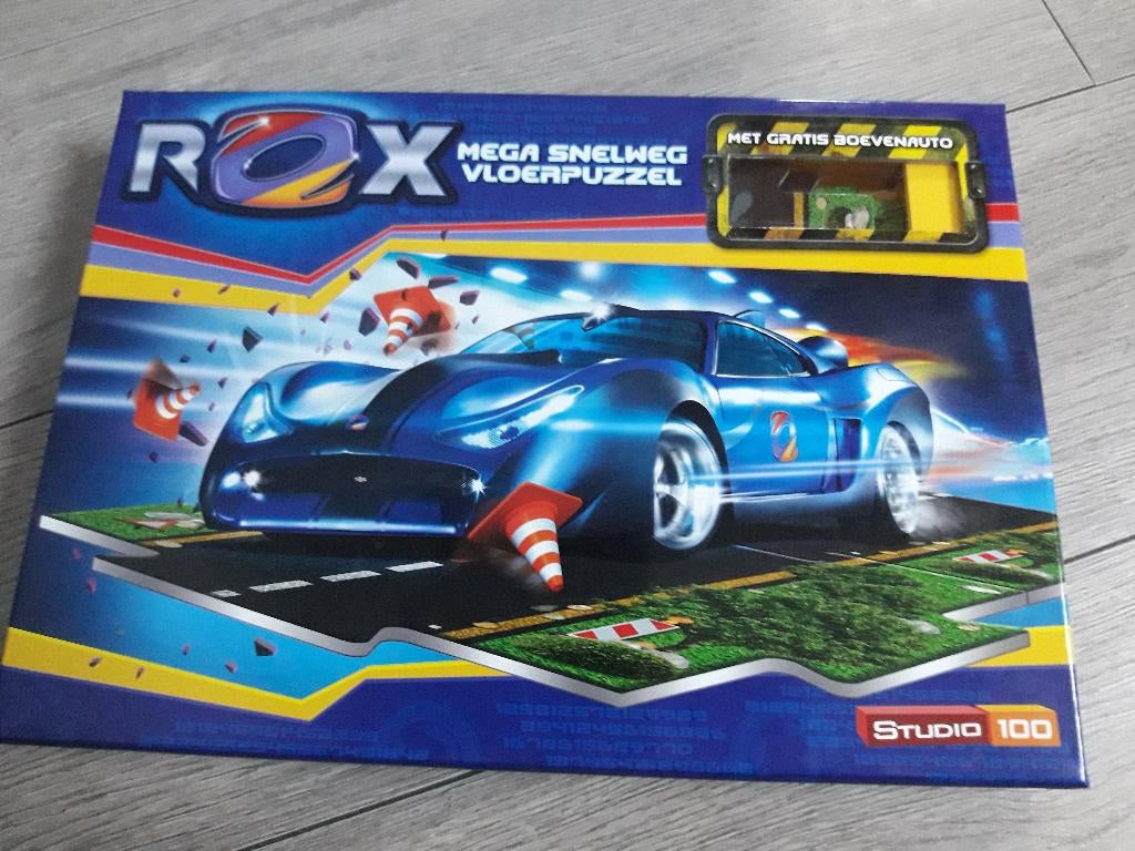 Rox Mega Snelweg vloerpuzzel, Kinderen en Baby's, Ophalen of Verzenden, 10 tot 50 stukjes, Gebruikt, 4 tot 6 jaar