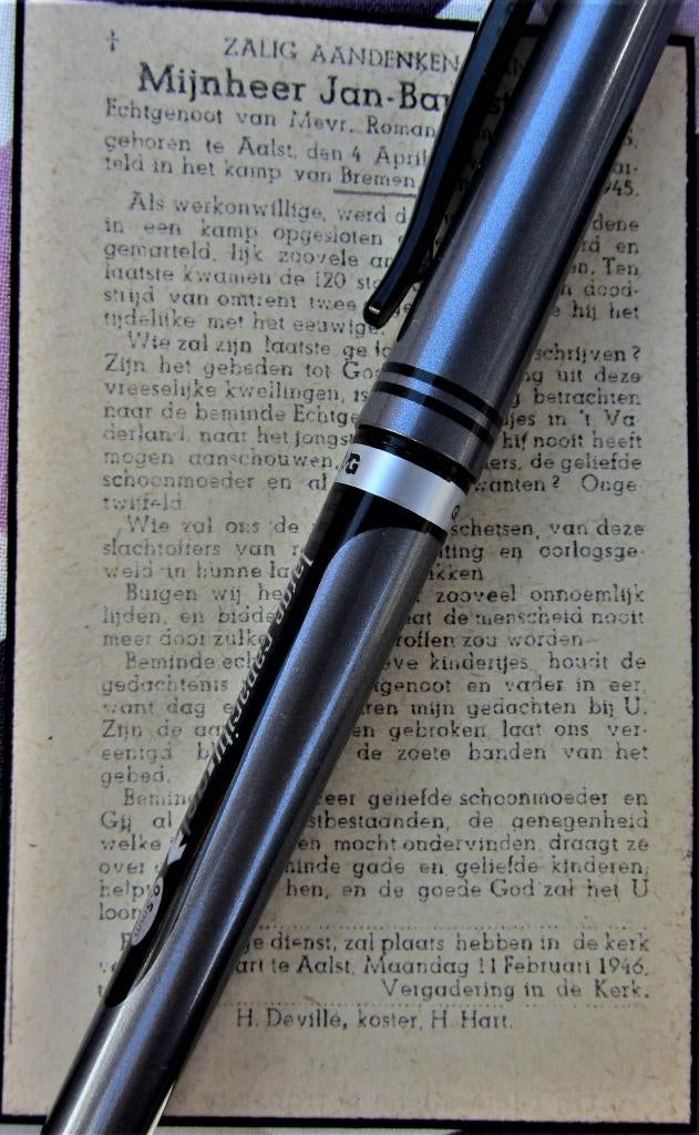 DOODSPRENTJE WO II- JAN-BAPTIST LUYTS - AALST, Enlèvement ou Envoi, Image pieuse