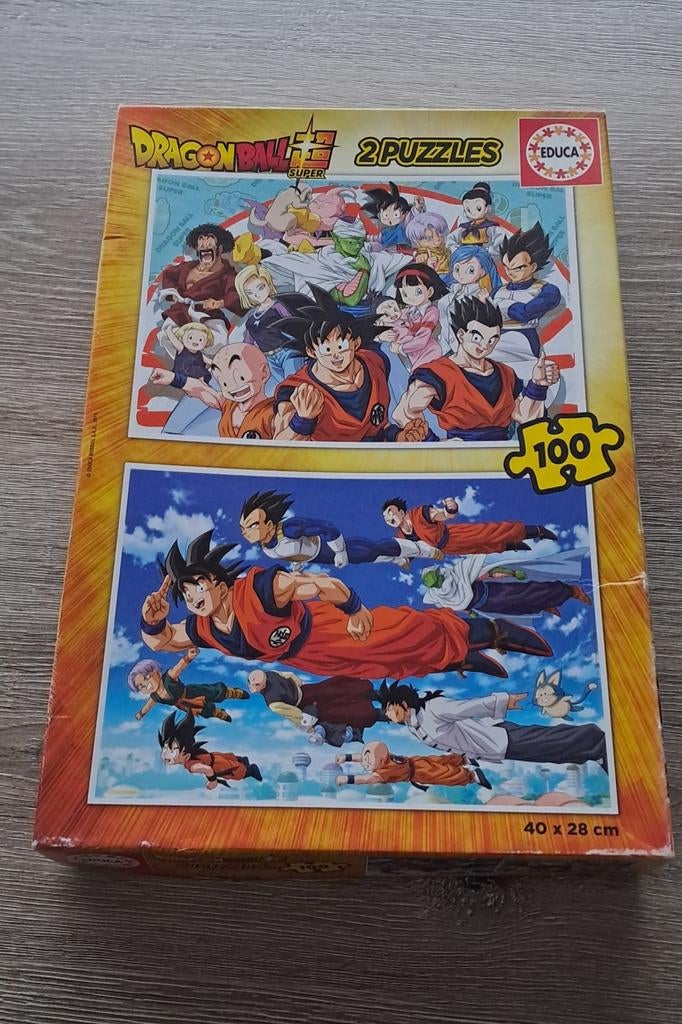 2 super puzzles Dragon Ball d'Educa, 2 x 100 pièces, Enfants & Bébés, Jouets | Puzzles pour enfants, Comme neuf, Enlèvement ou Envoi