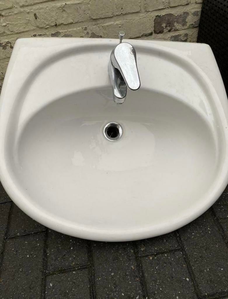Lavabo en kraan oras, Ophalen of Verzenden