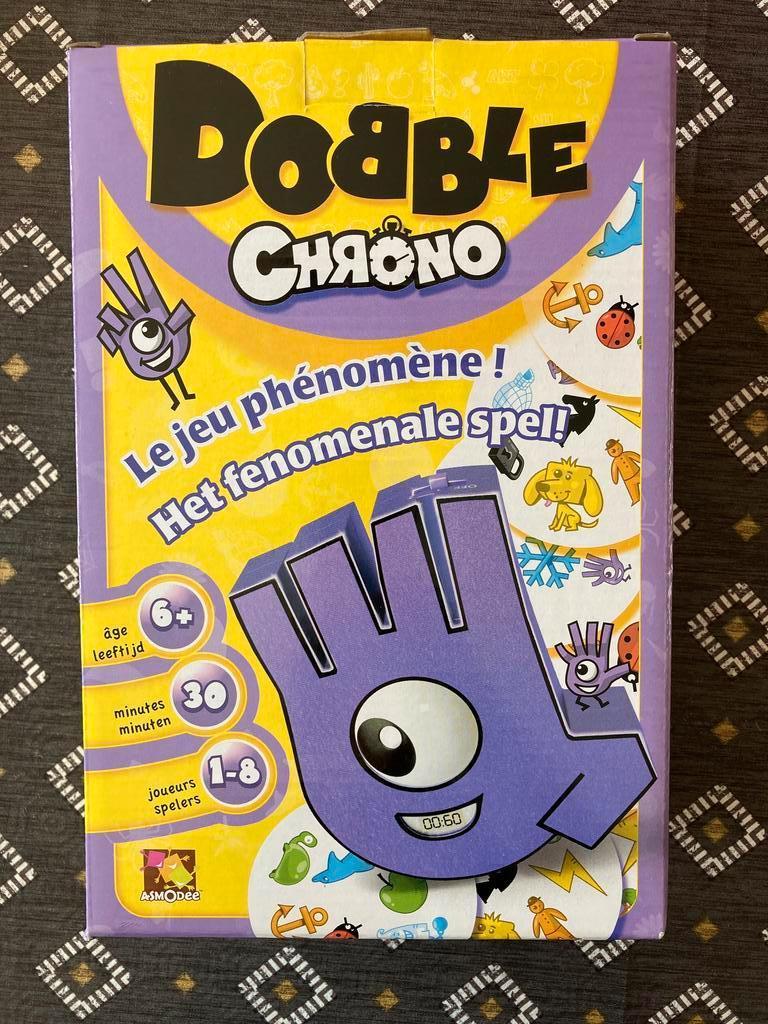 Dobble Chrono - Asmodee, Trois ou quatre joueurs, Enlèvement ou Envoi, Comme neuf, Asmodée
