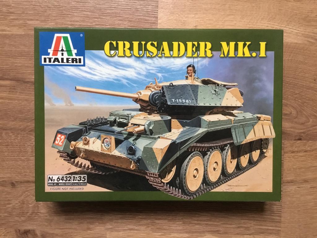 Italeri 6432 Crusader MK.I 1/35ème., Hobby & Loisirs créatifs, Modélisme | Voitures & Véhicules, Tank, Comme neuf, 1:32 à 1:50