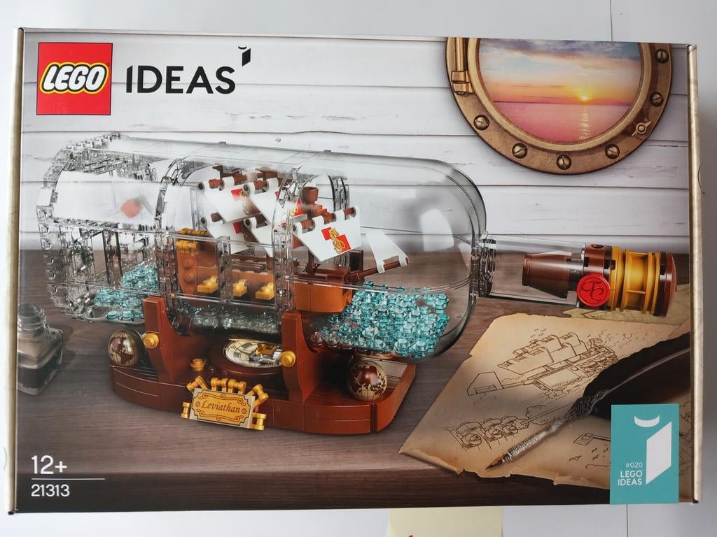 LEGO Ideas Schip in een Fles - 21313 nieuw!, Ophalen of Verzenden, Nieuw, Lego