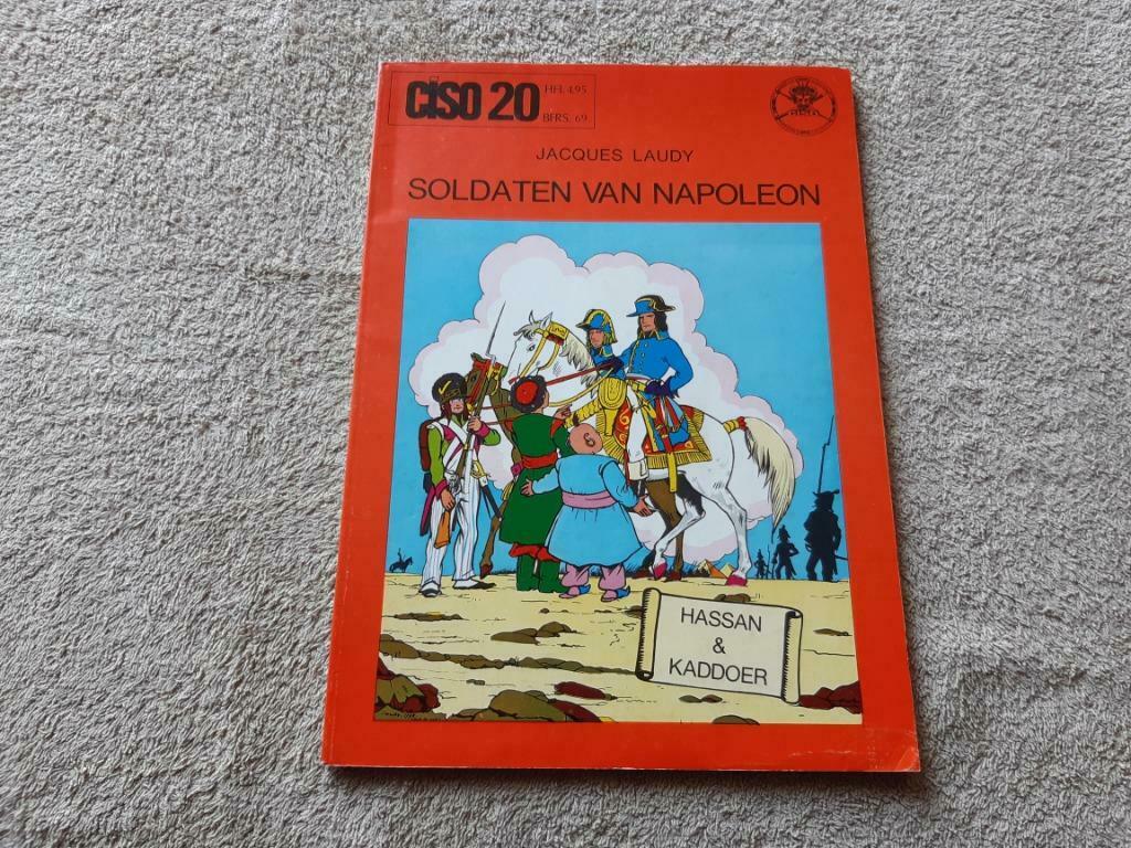 Ciso.20.Soldaten van Napoleon., Eén stripboek, Ophalen of Verzenden, Gelezen