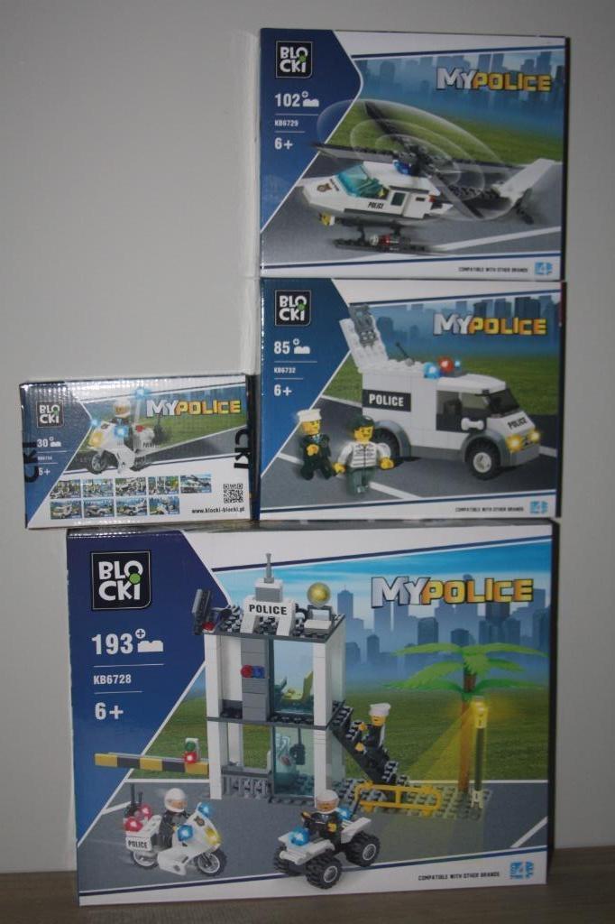 Blo KRi , My Police ( 4 sets ) compatibel met ander blokken., Enlèvement ou Envoi, Neuf, Autres marques