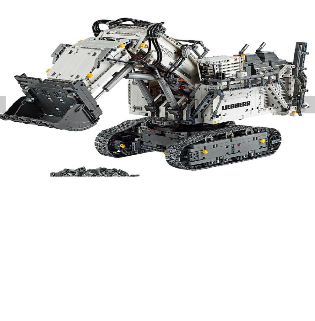 Lego Technics: 42100-1 - Liebherr R 9800 graafmachine, Ophalen, Zo goed als nieuw, Complete set, Lego
