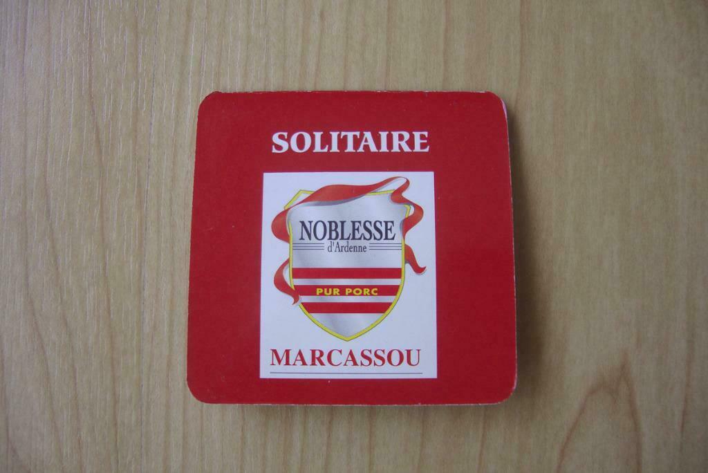 Marcassou spelletje Solitaire, Ophalen of Verzenden, Gebruikt, Overige typen