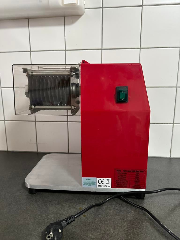 Vevor professioneel  snijmachine voor vlees groenten, Enlèvement, Comme neuf