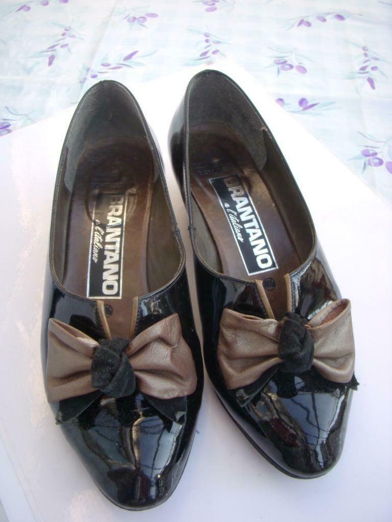 schoenen, Enlèvement ou Envoi, Porté, Noir, Escarpins