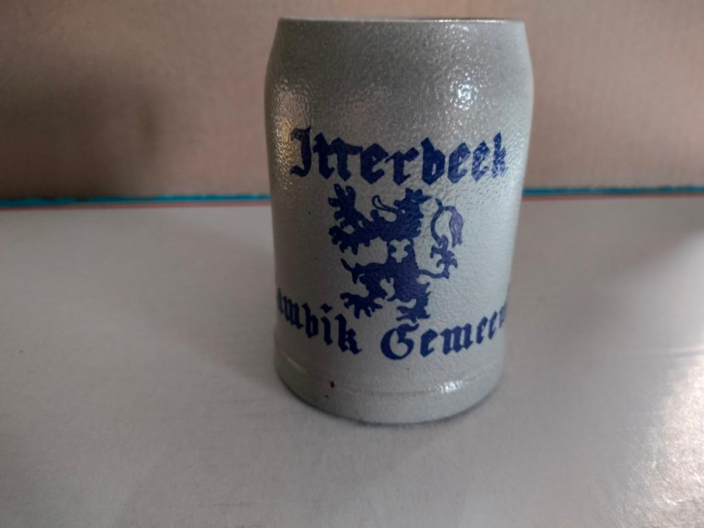 🍺 Commune d'Itterbeek Lambik  🍺 🛋️, Collections, Marques de bière, Enlèvement ou Envoi, Comme neuf, Verre ou Verres, Autres marques