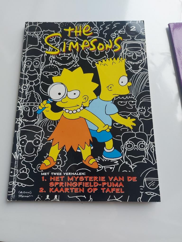 Strip The Simpsons, Ophalen of Verzenden