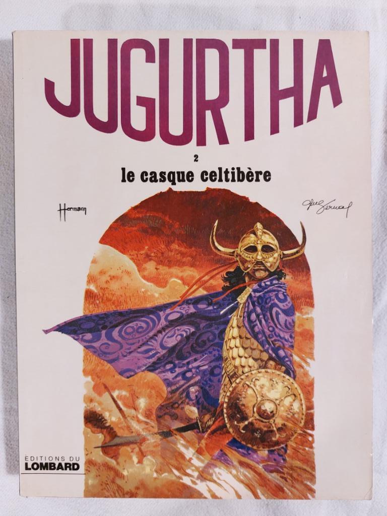 Jugurtha T.2 Le casque celtibère - Réédition (1978) - Bon ét, Une BD, Enlèvement ou Envoi, Utilisé