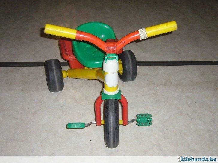 Mooi driewielerfietsje met kiepbak, Ophalen, Gebruikt