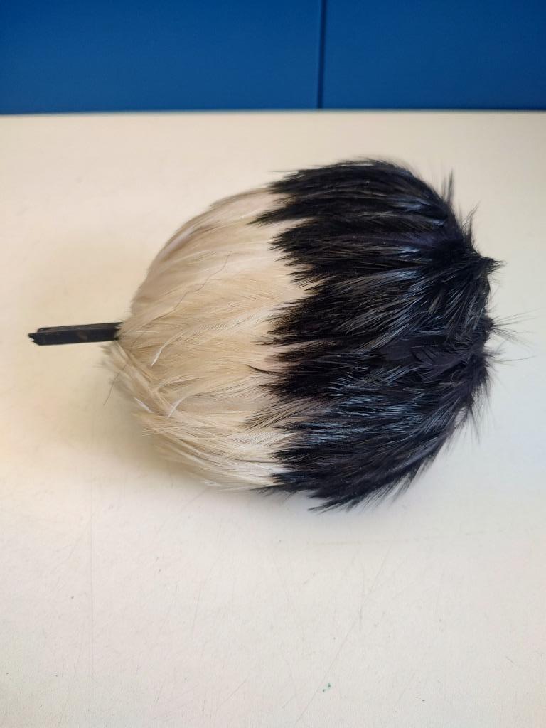 Bol pluim , hoogte 17 cm, Verzenden
