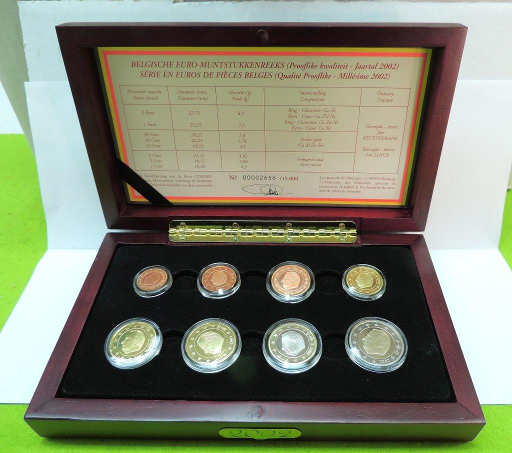Euro munten België, Argent, Belgique, Enlèvement, Autres valeurs