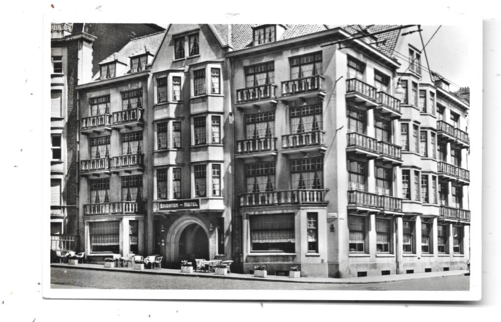 Knokke Le Zoute NA62: Hotel Brighton, Verzenden, 1940 tot 1960, Gelopen, West-Vlaanderen