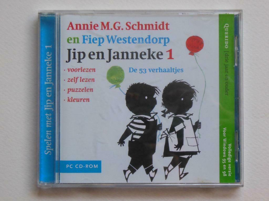 CD-ROM Spelen met Jip en Janneke 1 -  Annie M.G. Schmidt, Ophalen of Verzenden, Zo goed als nieuw, Fictie algemeen