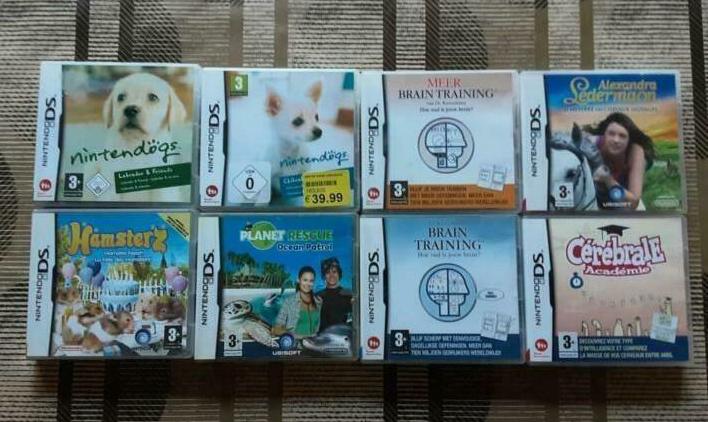 Jeux Nintendo DS disponibles en lot ou séparément, Enlèvement ou Envoi, Utilisé, Autres genres, À partir de 3 ans