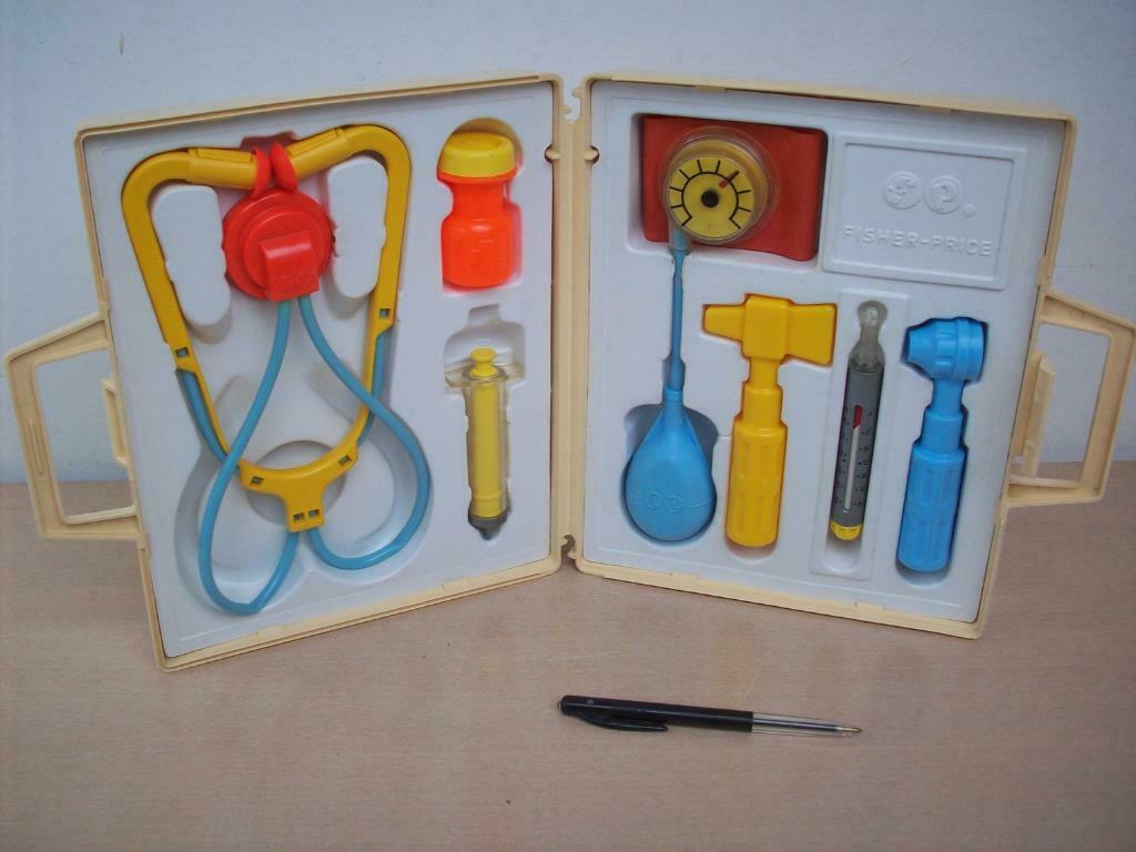 Fisher Price "Medical Kid" 1977, Enlèvement, Comme neuf, Set de jeu