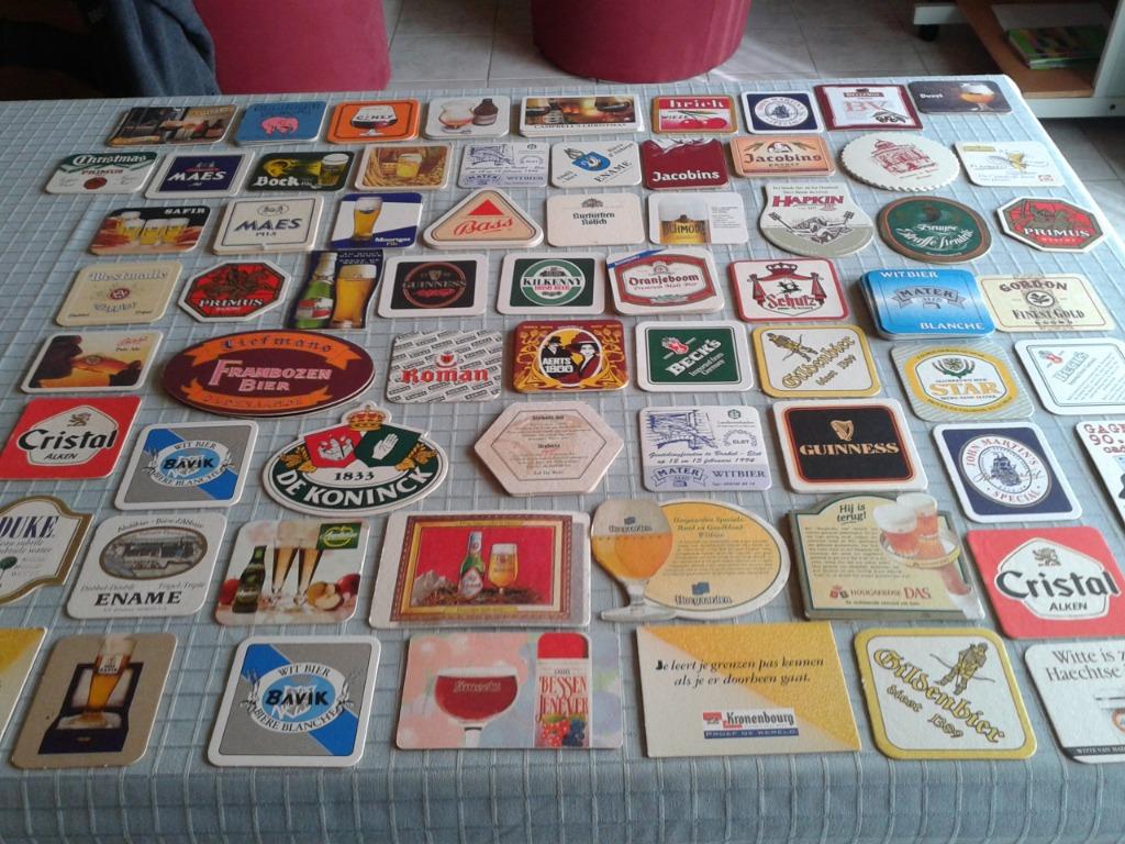 157 verschillende bierviltjes, Enlèvement
