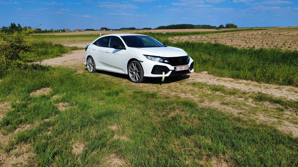 Honda civic 1.0 motor probleem, Auto's, Start-stop-systeem, Stof, Zwart, Wit