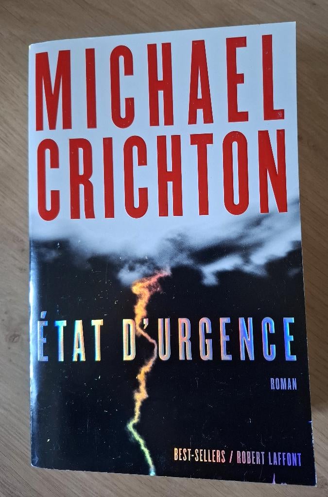 Livre "Etat d'urgence" de Michael Crichton, Envoi, Utilisé, Michael Crichton.