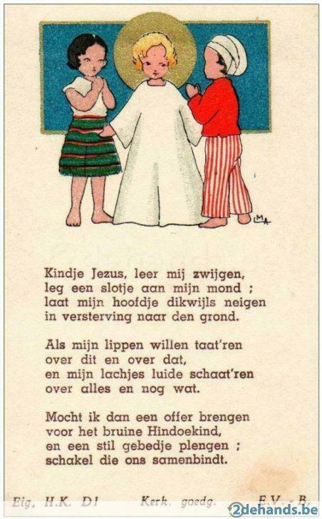 bidprentje Eig, H.K. D1 Kerk. Goedg. E.V. B, Verzamelen, Bidprentjes en Rouwkaarten, Verzenden, Bidprentje