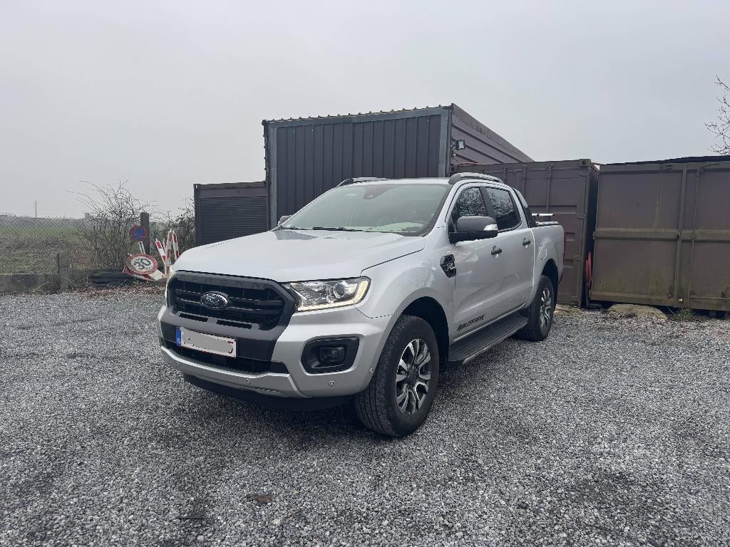 ford ranger 3.2 Wildtrack comme neuf, Cuir, Argent ou Gris, Achat, Carnet d'entretien
