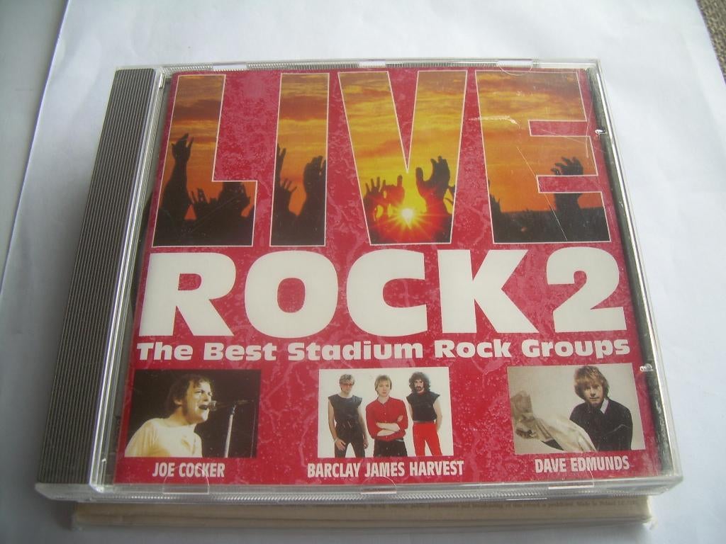 CD - LIVE ROCK, Cd's en Dvd's, Ophalen of Verzenden, Zo goed als nieuw, Rock en Metal