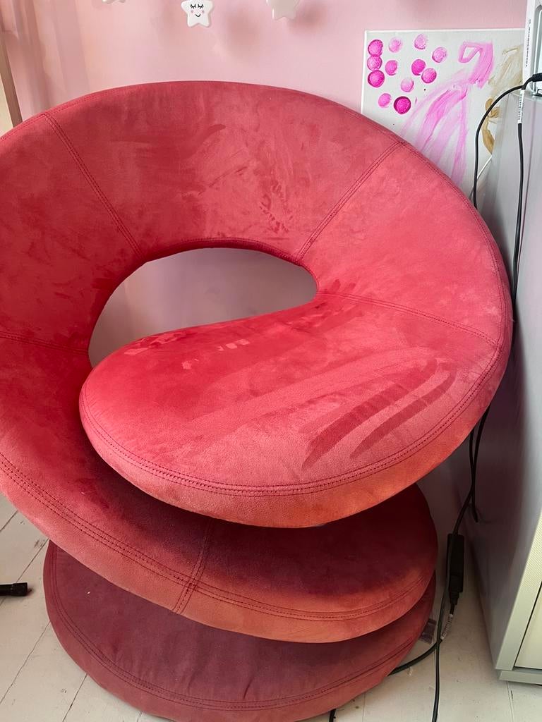 Vintage stoel., Ophalen, Gebruikt, Stof, Vintage