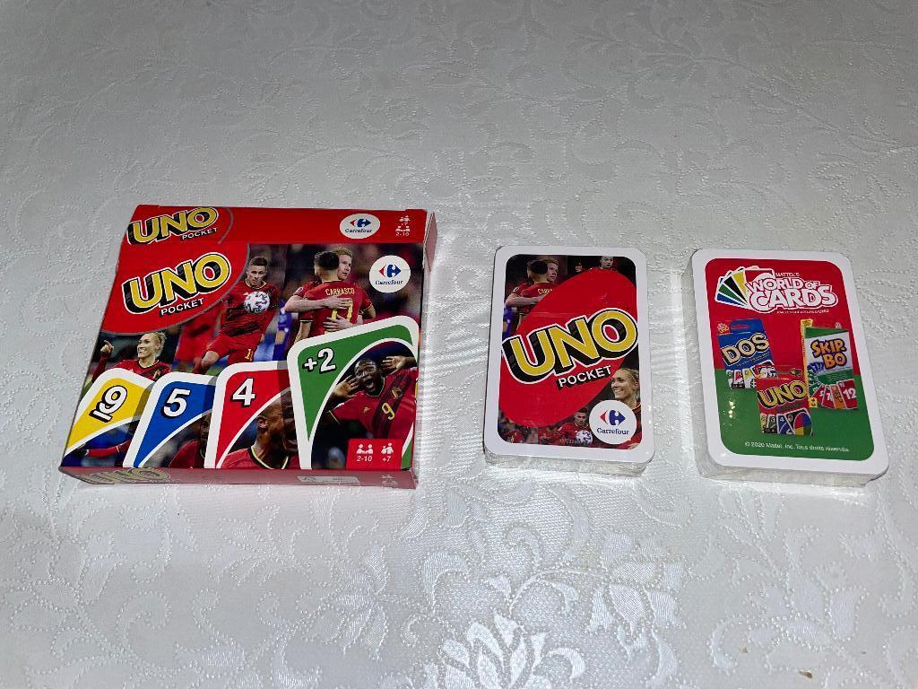 Jeu de cartes Uno diables rouges red devils, Enlèvement