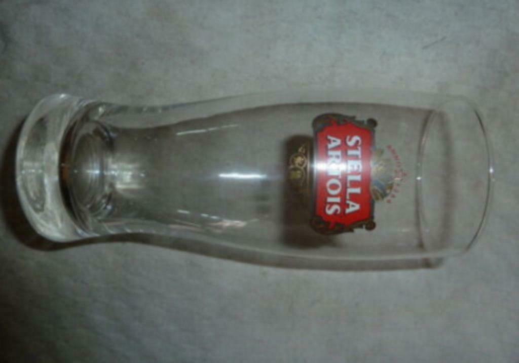 #H Bier glas STELLA ARTOIS Brouwerij Artois - Leuven, Ophalen of Verzenden, Gebruikt, Bierglas