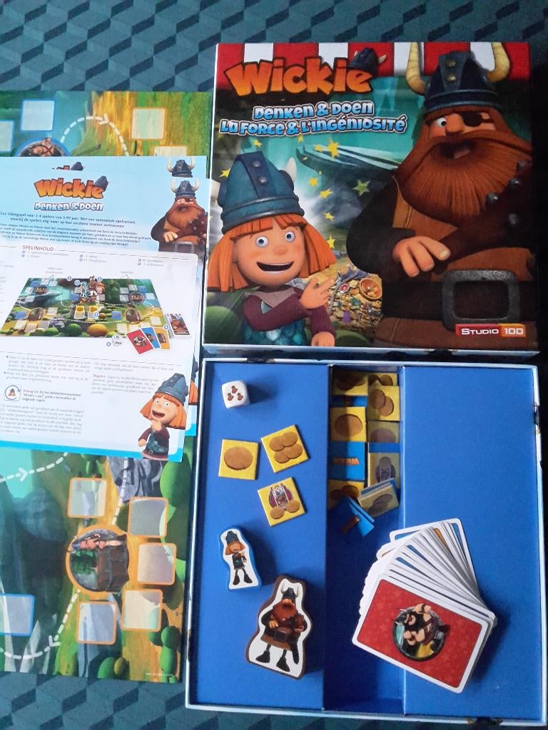 Nieuw spel Wickie Denken & Doen, Studio 100, 2-4 spelers, 5+, Ophalen of Verzenden, Nieuw, Studio 100