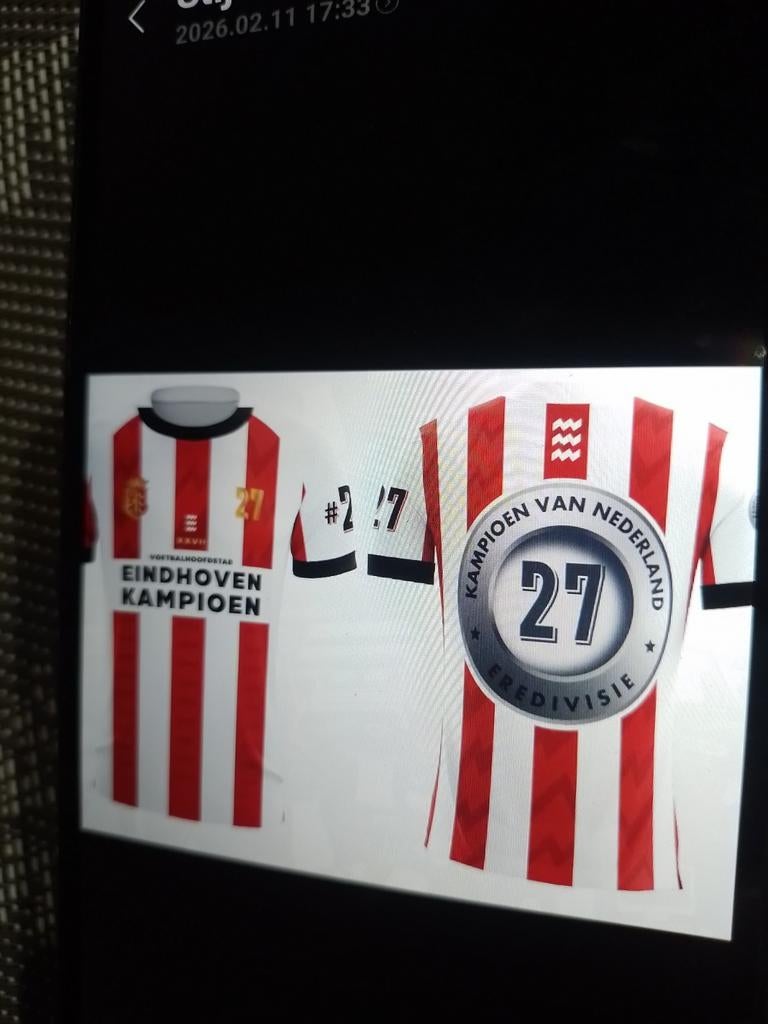 Psv shirts kampioen, Sport en Fitness, Voetbal, Ophalen of Verzenden