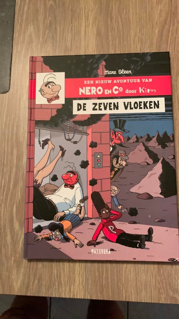 Nero strip  - De Zeven Vloeken (harde kaft), Ophalen of Verzenden, Nieuw, Kim Duchateau; Marc Sleen