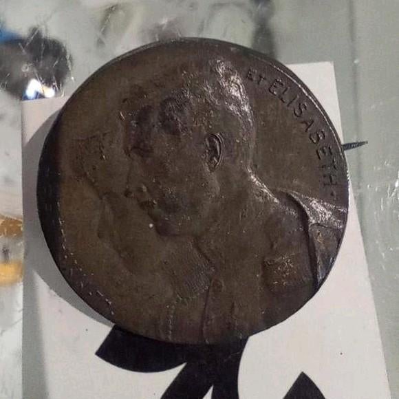 Gedenkpenning Albert - Elisabeth 1914, Ophalen of Verzenden