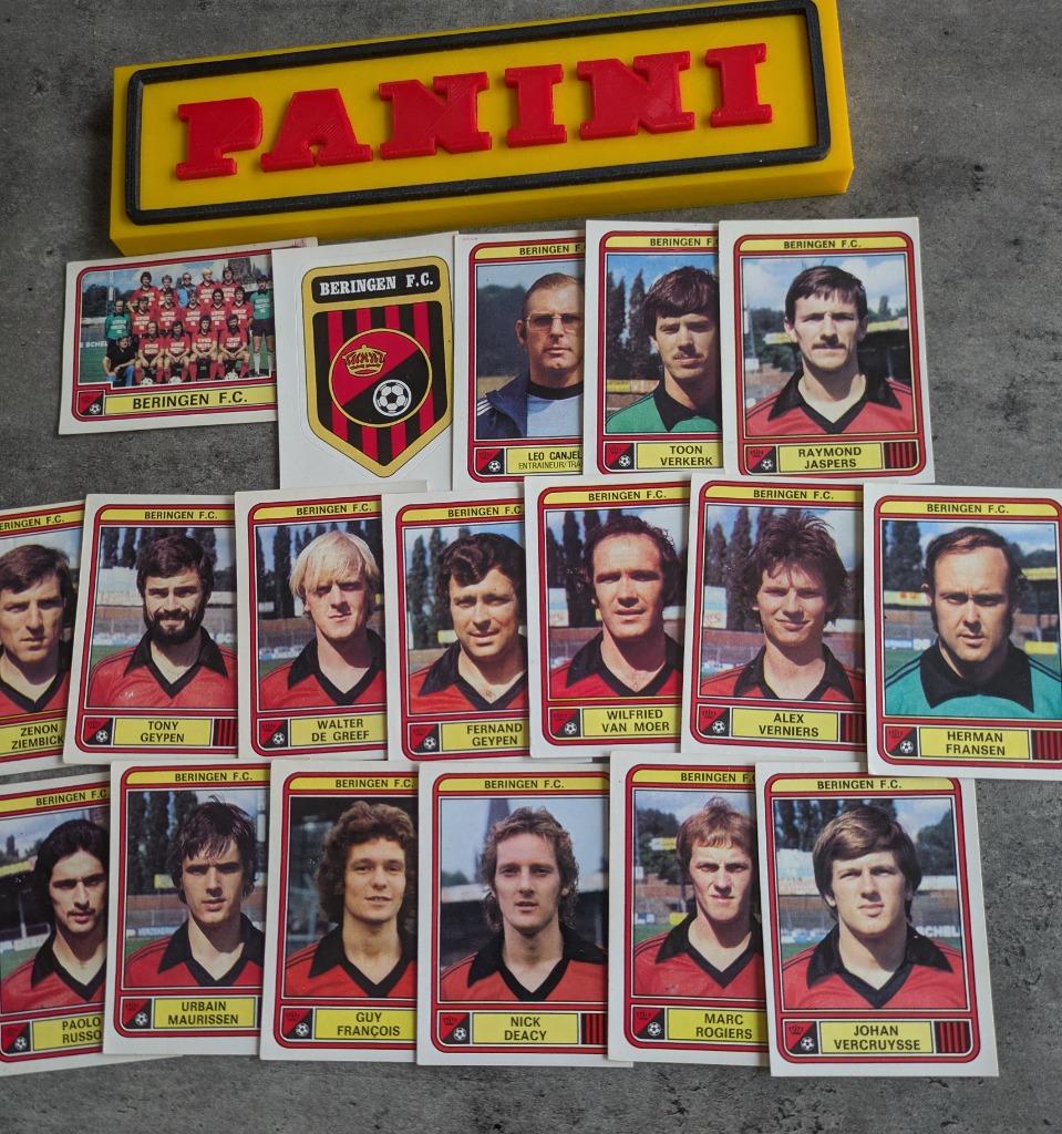 PANINI FOOTBALL 79 FC BERINGEN 18X STICKERS 1979, Verzenden