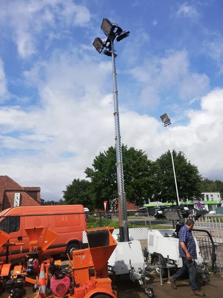 Lichtmast morris te koop, Doe-het-zelf en Bouw, Ophalen of Verzenden, Zo goed als nieuw