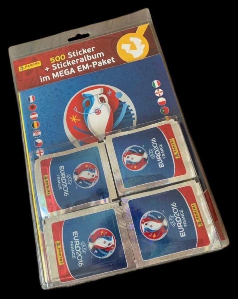 Panini Set Album + 100 Zakjes EURO 2016 Frankrijk EK, Verzamelen, Verzenden, Nieuw