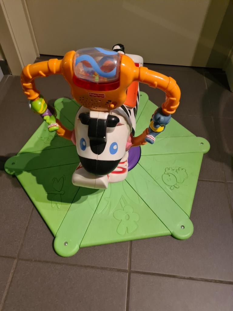 Fisher price veer en draai zebra, Ophalen, Gebruikt, Overige typen, Met geluid