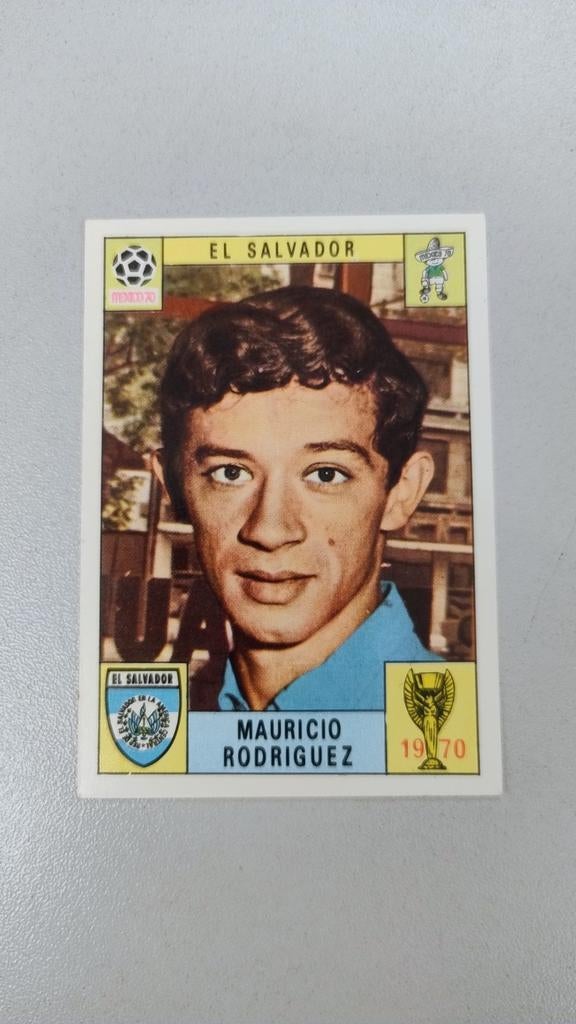 Panini Mexico 70 : El Salvador - Mauricio Rodriguez., Enlèvement ou Envoi, Comme neuf