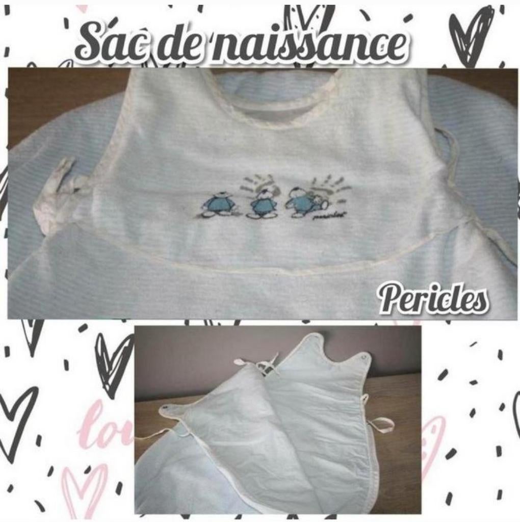 Sac de naissance-petit modèle-Pericles, Ophalen of Verzenden, Gebruikt, Minder dan 70 cm, Slaapzak