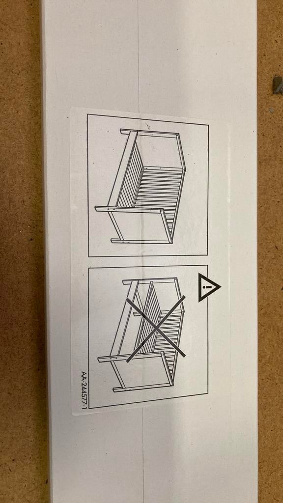 Park kind ikea sundvik wit, Ophalen, Gebruikt